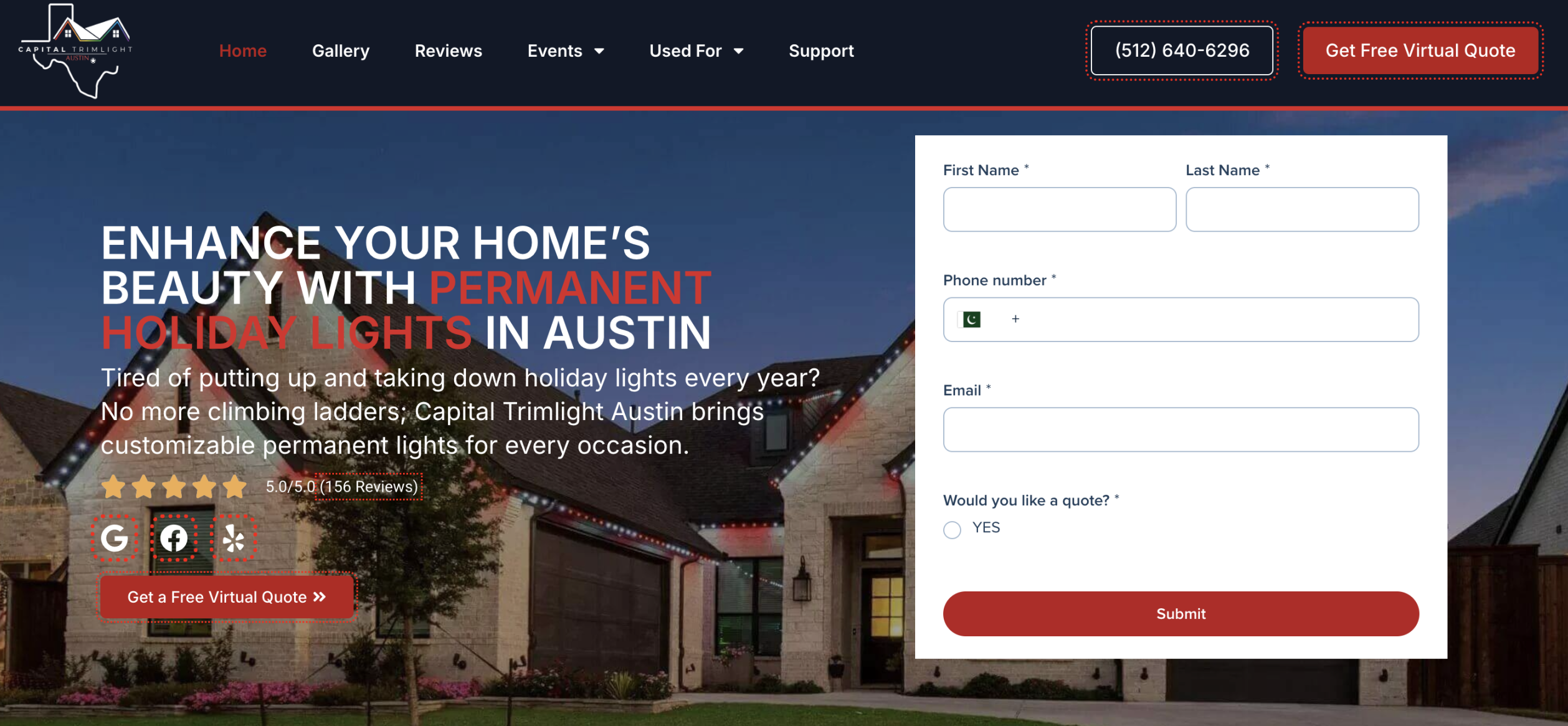 Capital trimlight Austin