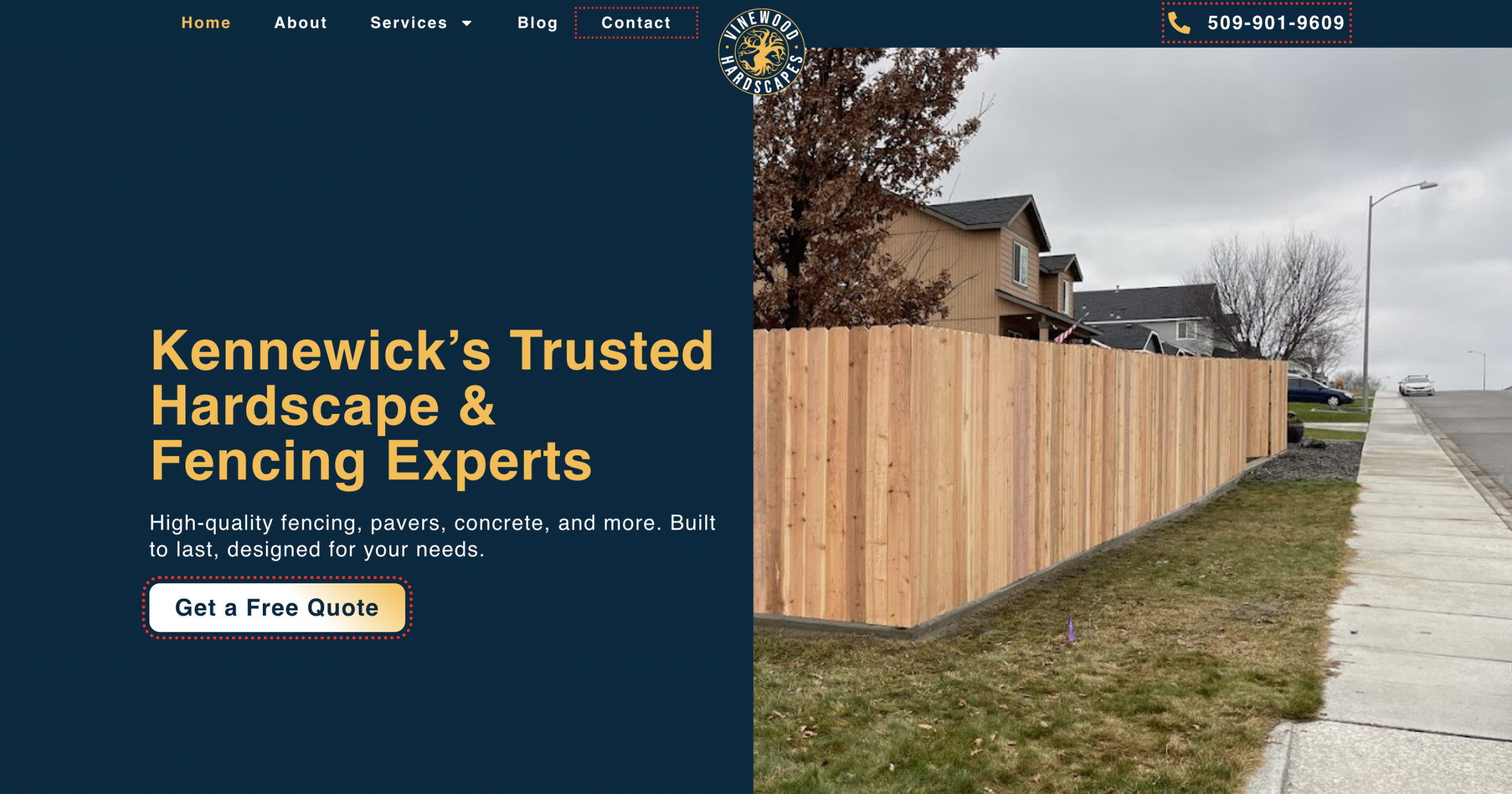 Vine Wood Hardscapes